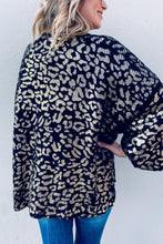 Leopard Foil Sweater-Plus
